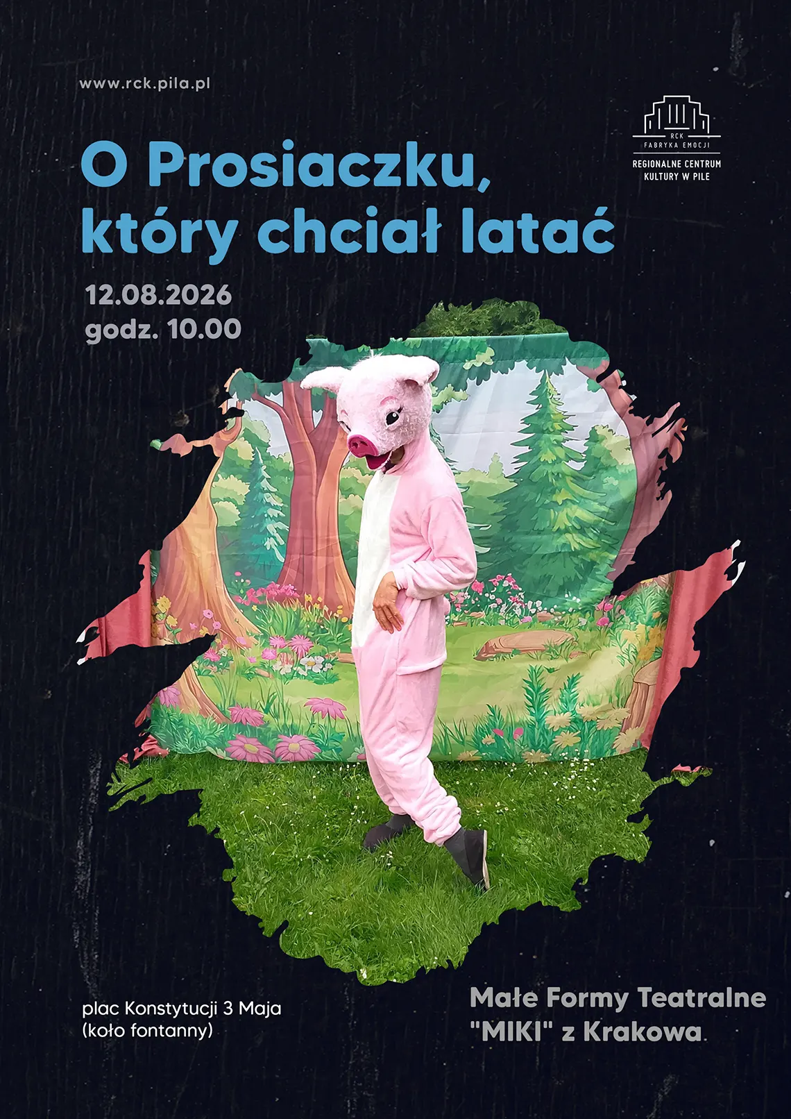 o prosiaczku ktory chcial latac